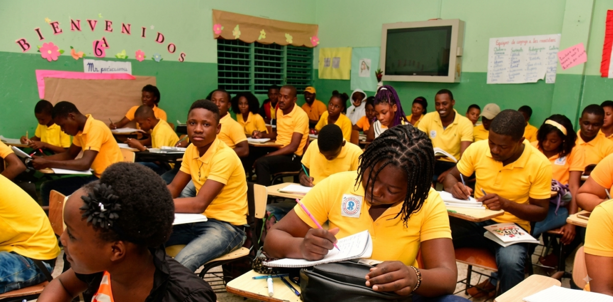 Estudiantes haitianos son mas de 205,000 en la R. Dominicana