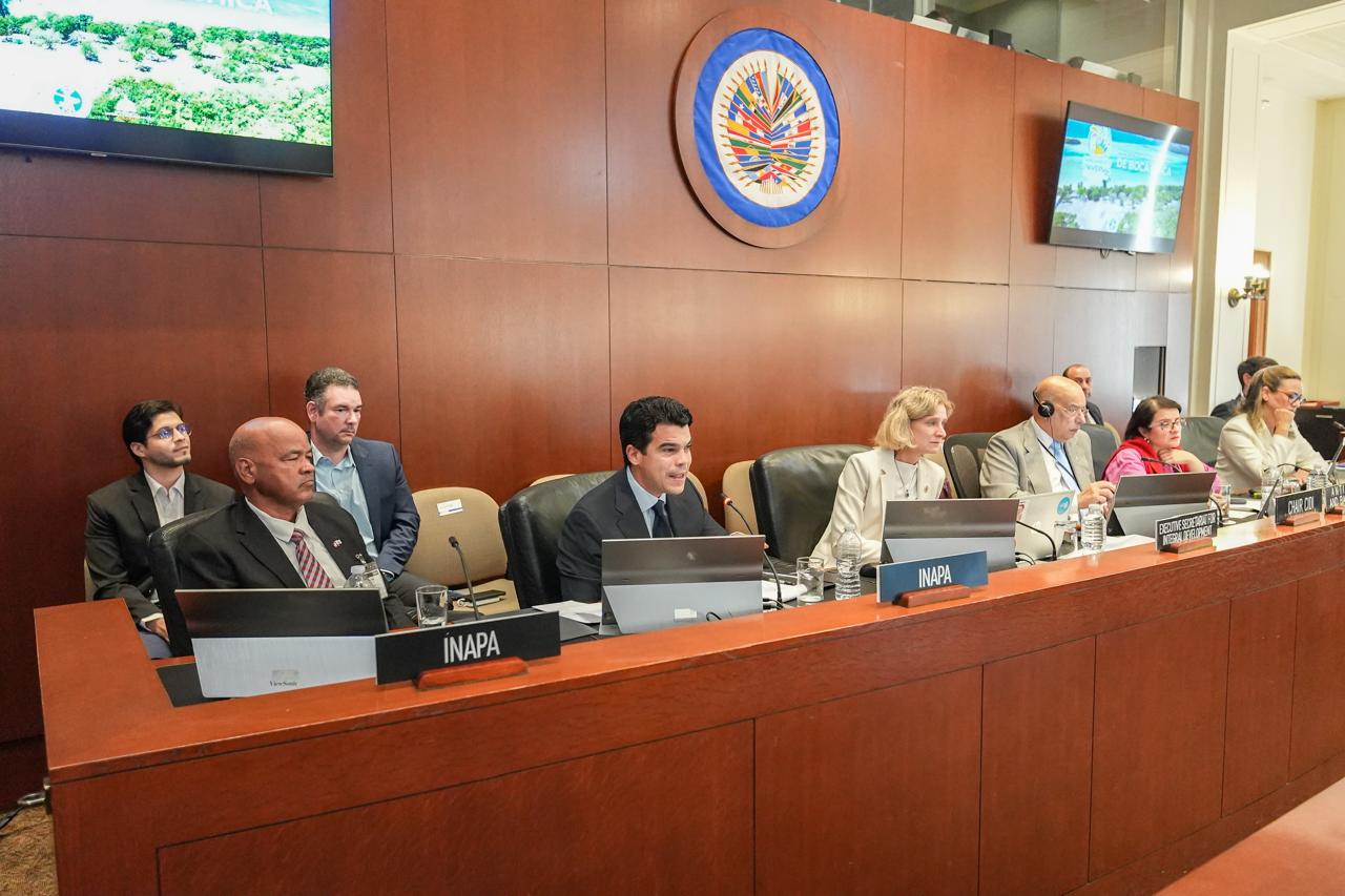 Wellington Arnaud posiciona a República Dominicana ante la OEA como referente regional en agua potable y saneamiento