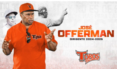 José Offerman, nuevo dirigente de los Toros; Carlos Febles coach de banca