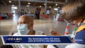 Rep. Dominicana notifica 937 nuevos casos de Covid-19 y ocho defunciones