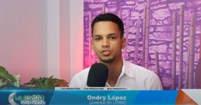 Entrevista a la cantante Reinaliz Liriano por Ondry Lópoez en Juventud Sin Límites.