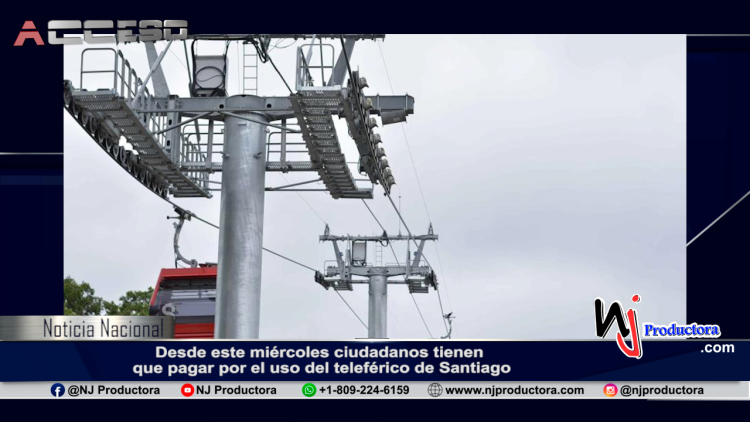 Desde este miércoles ciudadanos tienen que pagar por el uso del teleférico de Santiago