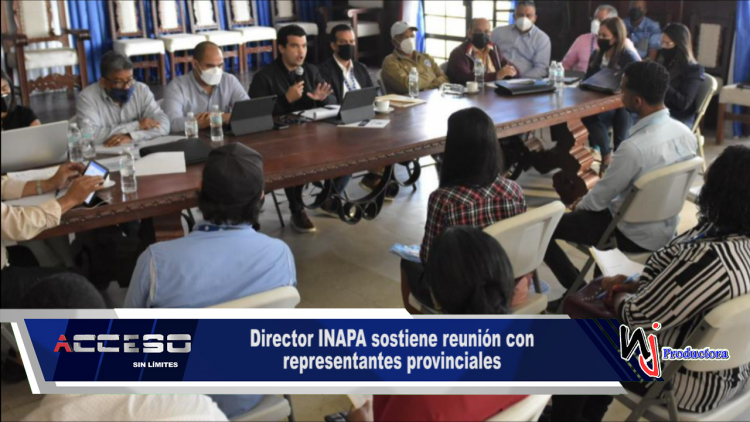 Director INAPA sostiene reunión con representantes provinciales